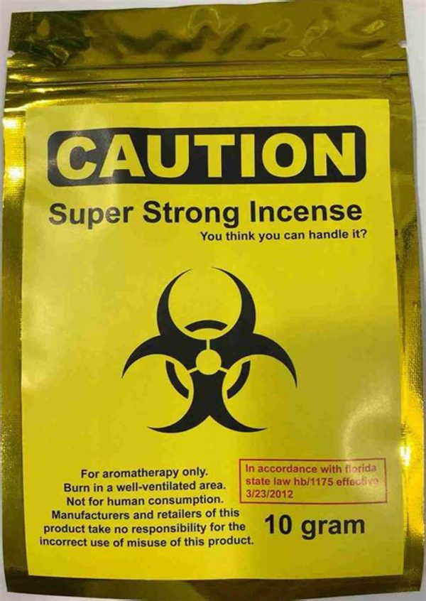Buy Caution Gold Herbal Incense 3g online
